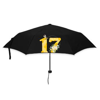 17th Anniversary Bee - Umbrella (small) - black - Front