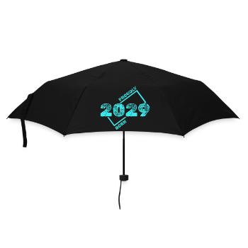 2029 - Regenschirm (klein) - Schwarz - Vorne