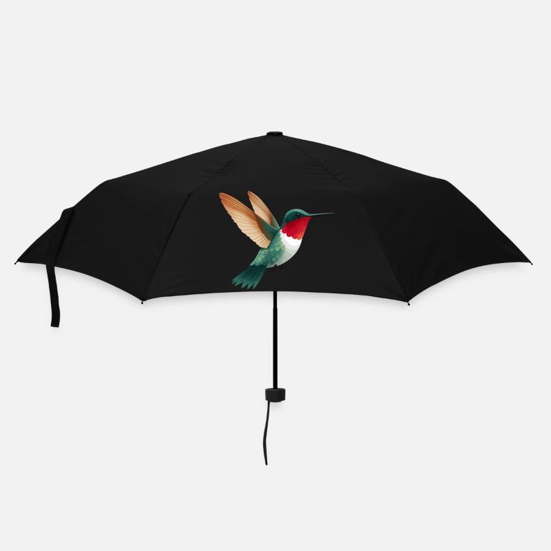 Kolibri - Regenschirm (klein) - Schwarz