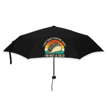 I Can't Make Everyone Happy I'm Not A Taco - Umbrella (small) - black - Front