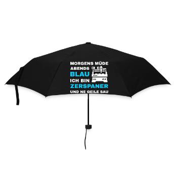 Machinists Cutting Machine Operators CNC Lathe Metals - Umbrella (small) - black - Front
