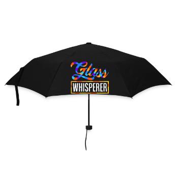 Art du vitrail Artiste du vitrail - Parapluie standard - noir - Devant