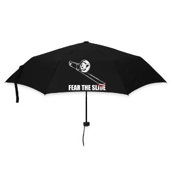 Fear the slide Trombone Trombone Player Trombonist - Umbrella (small) - black - Front