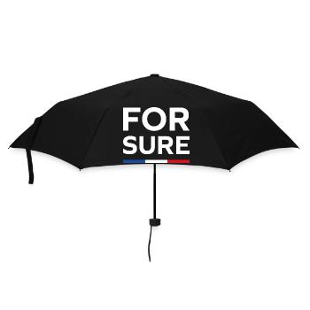 For sure, - Parapluie standard - noir - Devant
