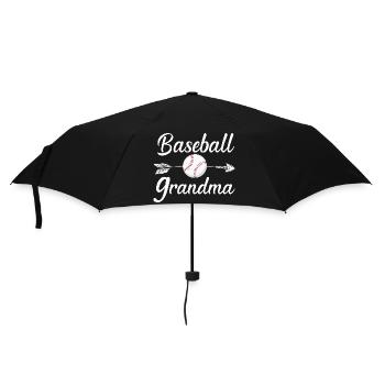 Baseball Grandma Proud Baseball Fan Grandma - Umbrella (small) - black - Front