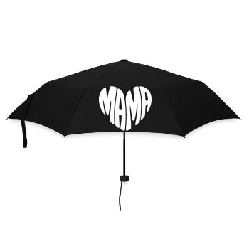 La fête des mères du Cœur de Maman - Parapluie standard - noir - Devant