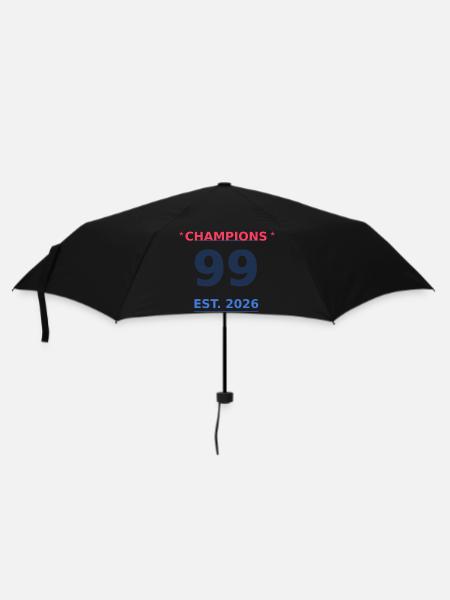Champions 99 EST 2026 - Umbrella (small) - black