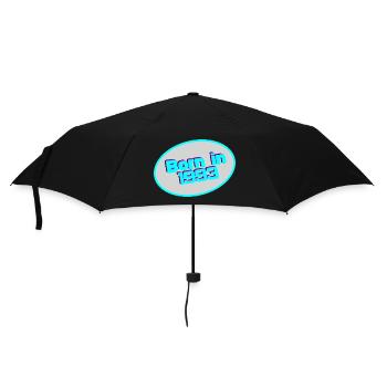 Born in 1993 - Umbrella (small) - black - Front