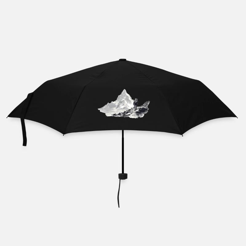 Vue sur l'inaccessible - Parapluie standard - noir