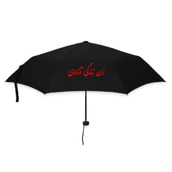 Women life freedom - Parapluie standard - noir - Devant