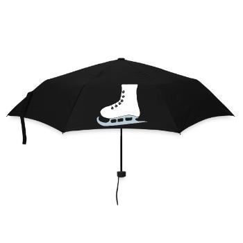 schlittschuhe - Regenschirm (klein) - Schwarz - Vorne