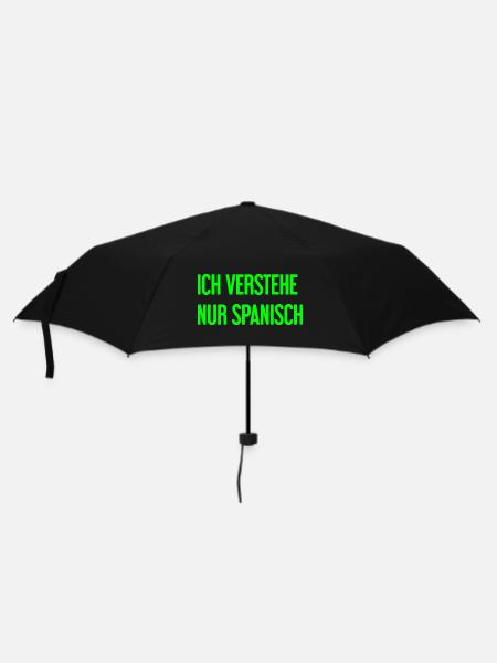 I only understand Spanish - Umbrella (small) - black
