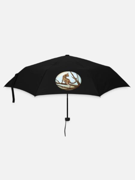 Ocelot - Cat - Cat Family - Africa - Savannah - Umbrella (small) - black