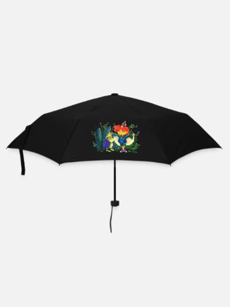 One wish free - Umbrella (small) - black