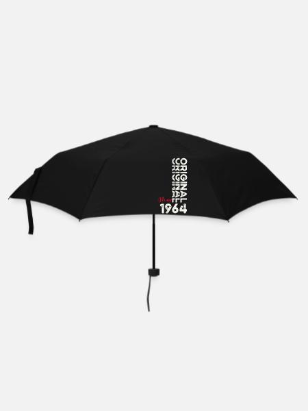 60. Geburtstag Mann Original Mai Jahrgang 1964 - Regenschirm (klein) - Schwarz