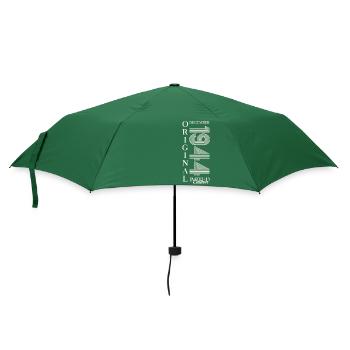 80. Geburtstag Original Dezember Jahrgang 1944 - Regenschirm (klein) - Flaschengrün - Vorne