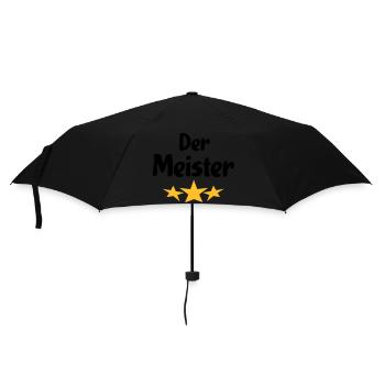 Des cadeaux amusants pour le patron - Parapluie standard - noir - Devant