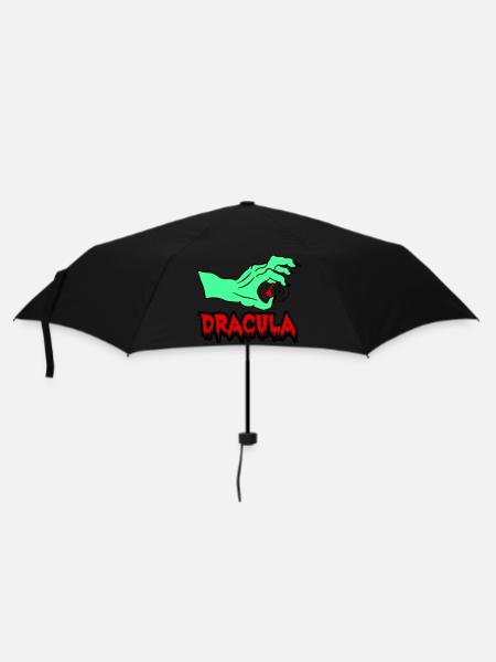 Dracula - Regenschirm (klein) - Schwarz