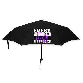 meilleur syndicat badge charpentier ébéniste - Parapluie standard - noir - Devant