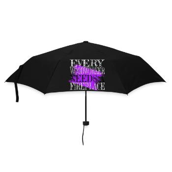 tshirts de charpentier sexy blagues de charpentier tshirts - Parapluie standard - noir - Devant