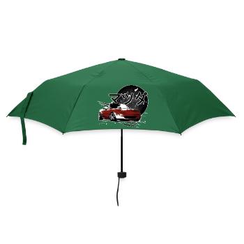 Japanese car Miata Mx5 red - Umbrella (small) - bottlegreen - Front