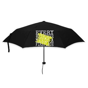 frais bûcheron bûcheron coupe-bois - Parapluie standard - noir - Devant