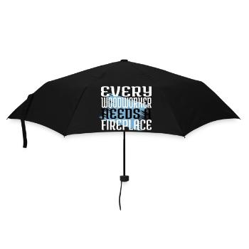 aaron charpentier tshirts blagues - Parapluie standard - noir - Devant