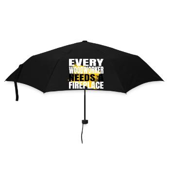 jokes carpenter hoodies and sweatshirts - Umbrella (small) - black - Front