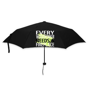 charpentier chemises pour bébés et tout-petits cadeau d’anniversaire - Parapluie standard - noir - Devant