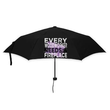 dictons charpentier sweats à capuche et sweat-shirts cutter - Parapluie standard - noir - Devant