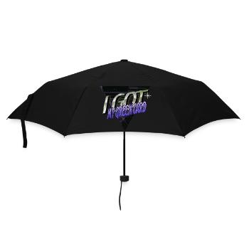 jeux de mots extraterrestres alien aimant les enfants extraterrestres drôle cadeau - Parapluie standard - noir - Devant