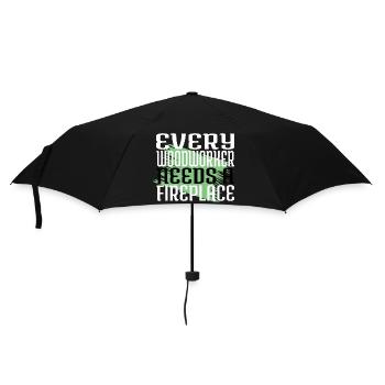 carpenter hoodies and sweatshirts chop wood - Umbrella (small) - black - Front
