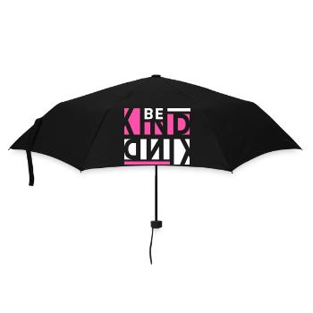 Be Kind - Umbrella (small) - black - Front