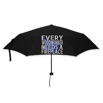 sayings a carpenters prayer tshirts - Umbrella (small) - black - Front