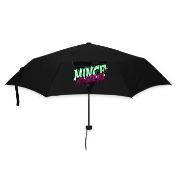 Geek Dinosaur Tshirt Bodybuilding Arbre de Noël - Parapluie standard - noir - Devant