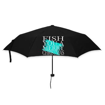 Pêche Dinosaure Tshirt Barbe Gang Bodybuilder - Parapluie standard - noir - Devant