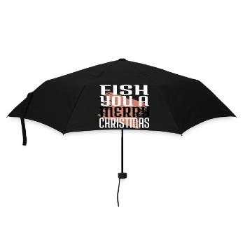 present idea baby rod dinosaurs beard - Umbrella (small) - black - Front