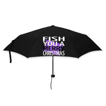 citation geek caroline déclaration maladroite bateau de pêche - Parapluie standard - noir - Devant
