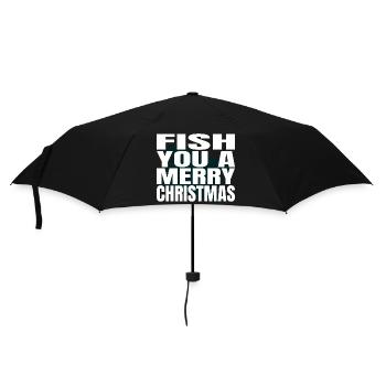 Dinosaur Tshirt Carolina Fishing Boat - Umbrella (small) - black - Front