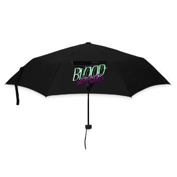 fun movies graphic birthday snowboard present - Umbrella (small) - black - Front