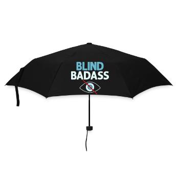 Aveugle Badass Cécité Points Braille - Parapluie standard - noir - Devant