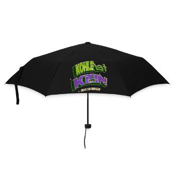bienchen activist apparel umweltbewusst - Regenschirm (klein) - Schwarz - Vorne