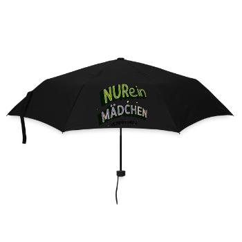 welpe geburtstagsgeschenkidee doggie hundehalter - Regenschirm (klein) - Schwarz - Vorne
