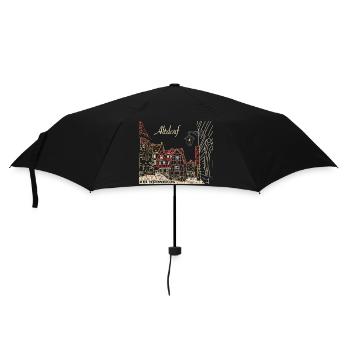 Altdorf près de Nuremberg, colombage, Bavière, dessin - Parapluie standard - noir - Devant