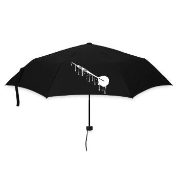 Darts Sports Fun - Umbrella (small) - black - Front