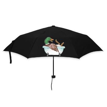 Baignoire de bain de canard - Parapluie standard - noir - Devant