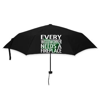 Gift Fun Humor Hobbyists Jokes - Umbrella (small) - black - Front