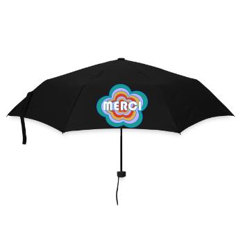 MERCI. MAÎTRESSE. MAÎTRE. MERCI MAÎTRESSE - Parapluie standard - noir - Devant
