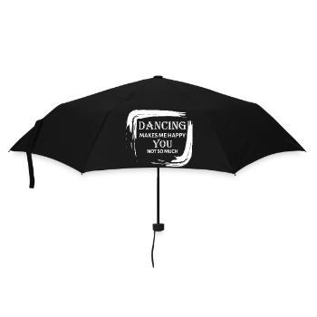 Danse Musique de danse - Parapluie standard - noir - Devant