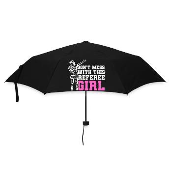 Soccer Referee - Umbrella (small) - black - Front
